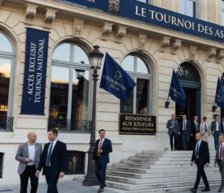 Vue intérieure d’un établissement de prestige accueillant un festival de poker live
