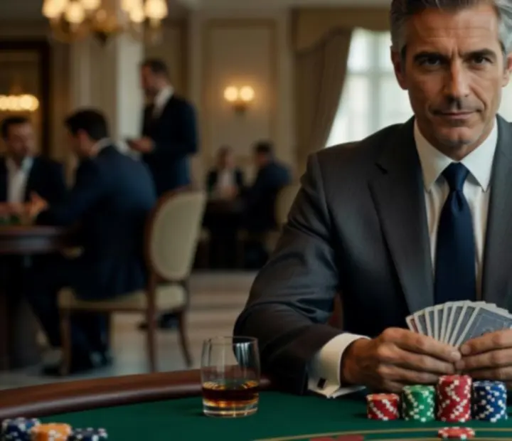 Portrait cinématographique d'une star du poker live en France